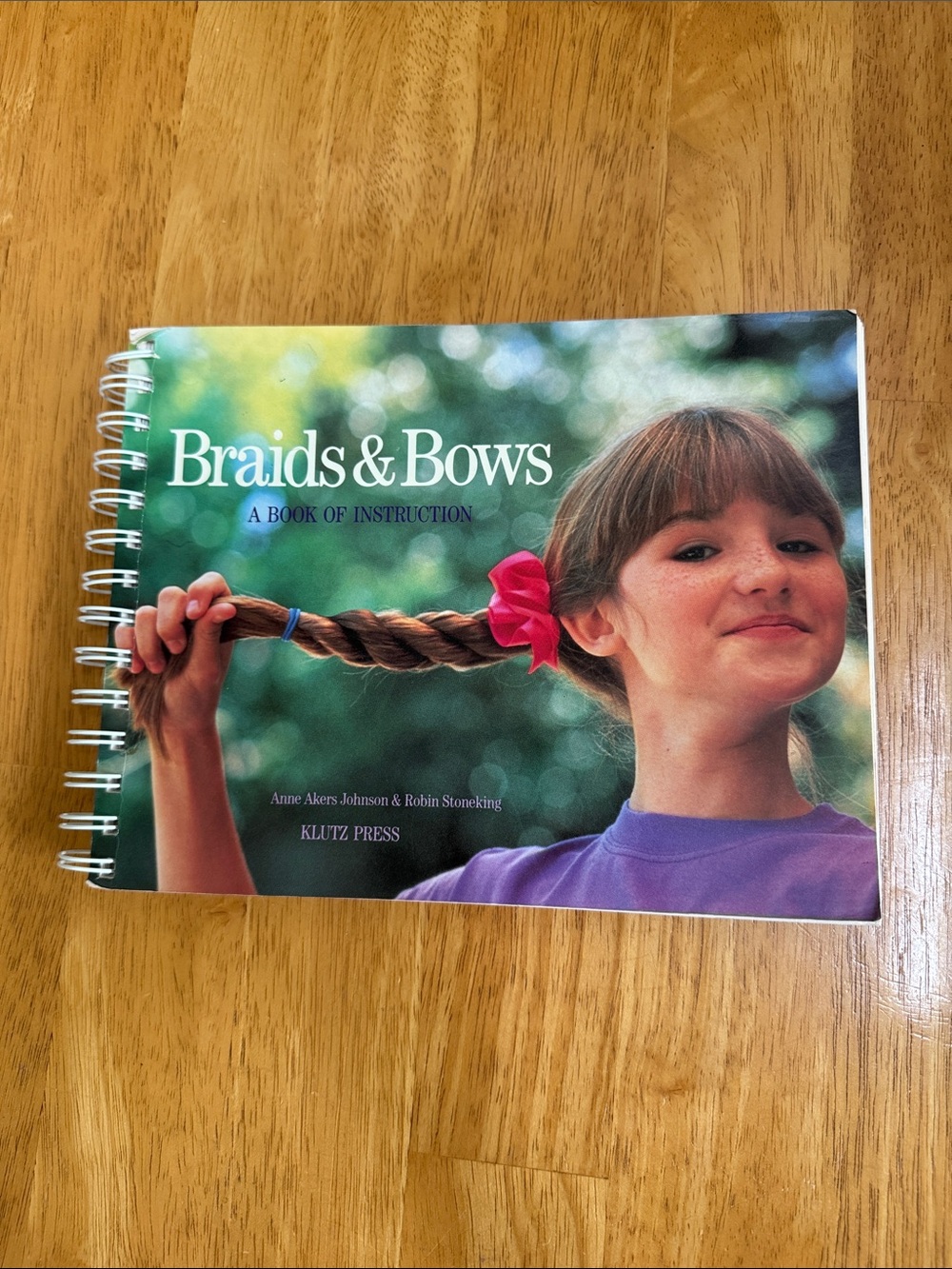 Vintage Klutz Press Braids & Bows Girls Easy Step by Step Instructions Sleepover
